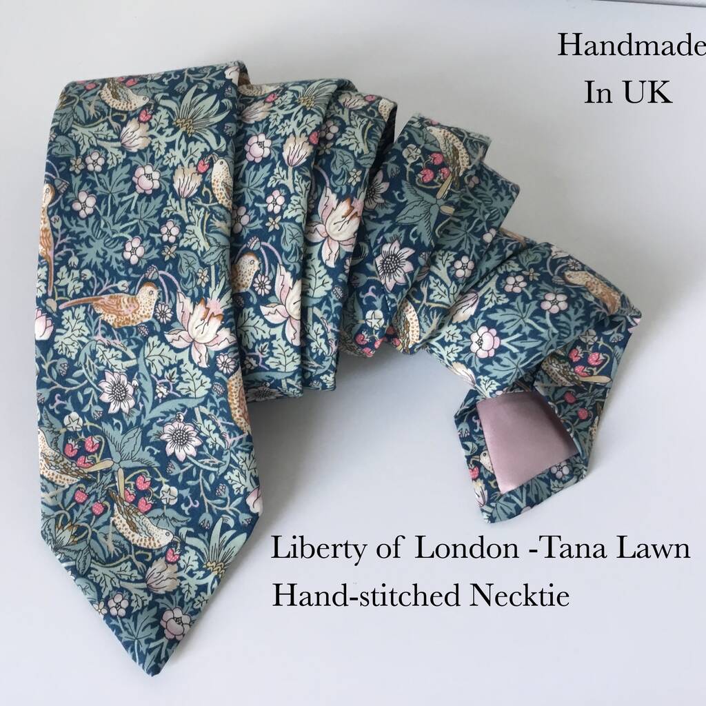 Liberty Of London Tana Lawn Neck Tie Sage Green